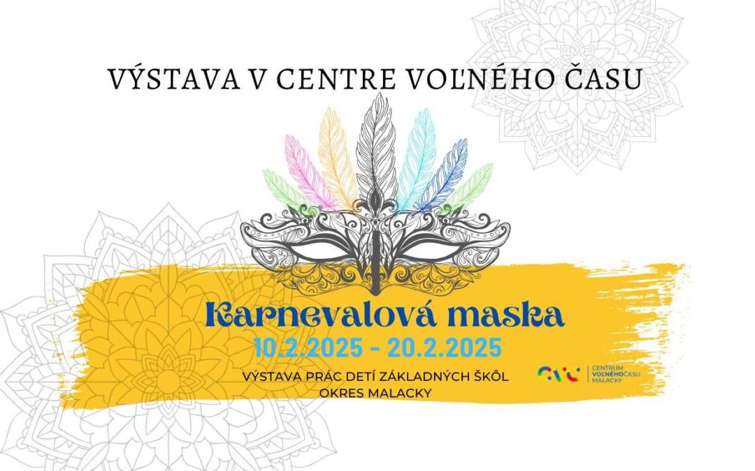 Karnevalová maska – Výstava