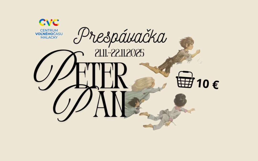 Prespávačka PETER PAN pre deti