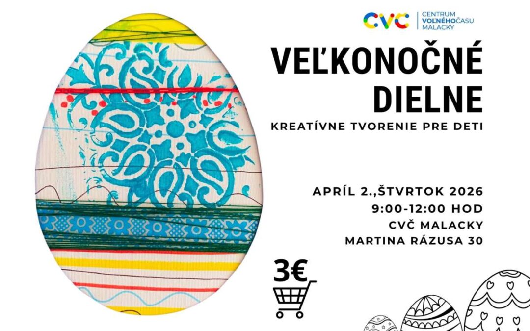 Veľkonočné tvorenie pre deti